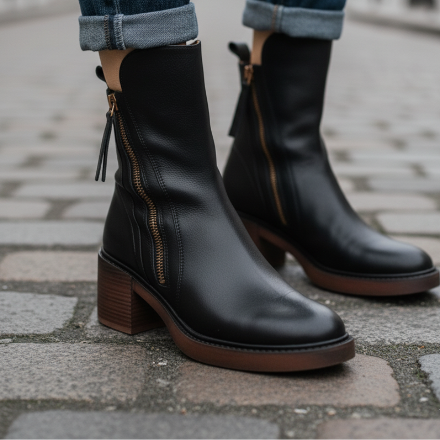 Beverly™ | Orthopedic Ankle Boots with Block Heel 6