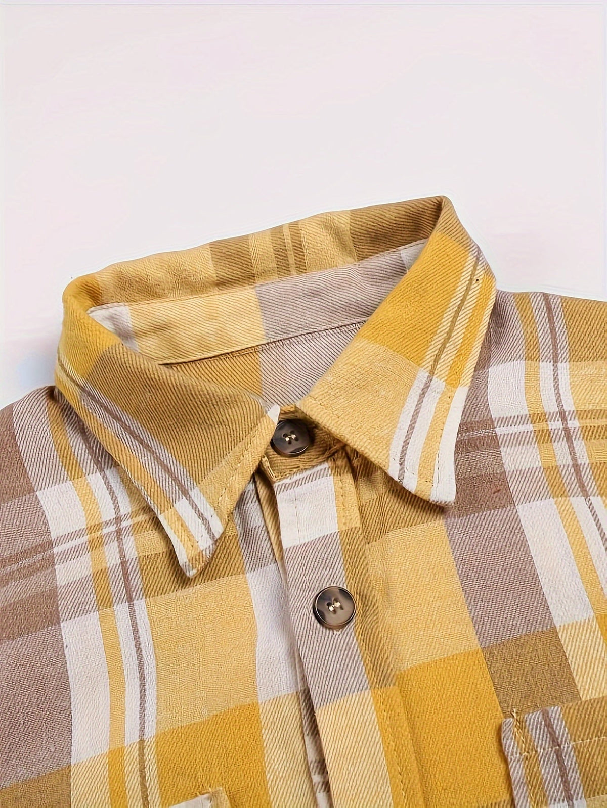 Frances™ | Relaxed Long Checkered Blouse 7