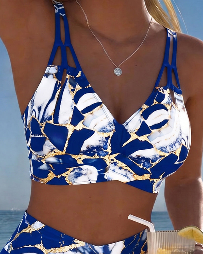 Cutout Strap Bikini Designer