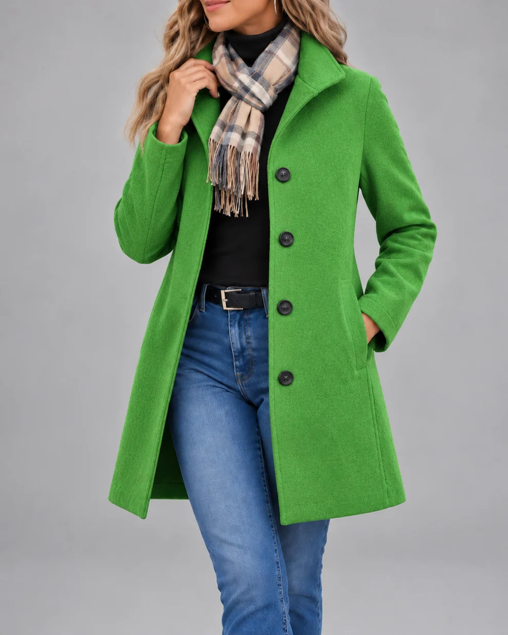 Lily™ | Elegant Classic Coat With Buttons