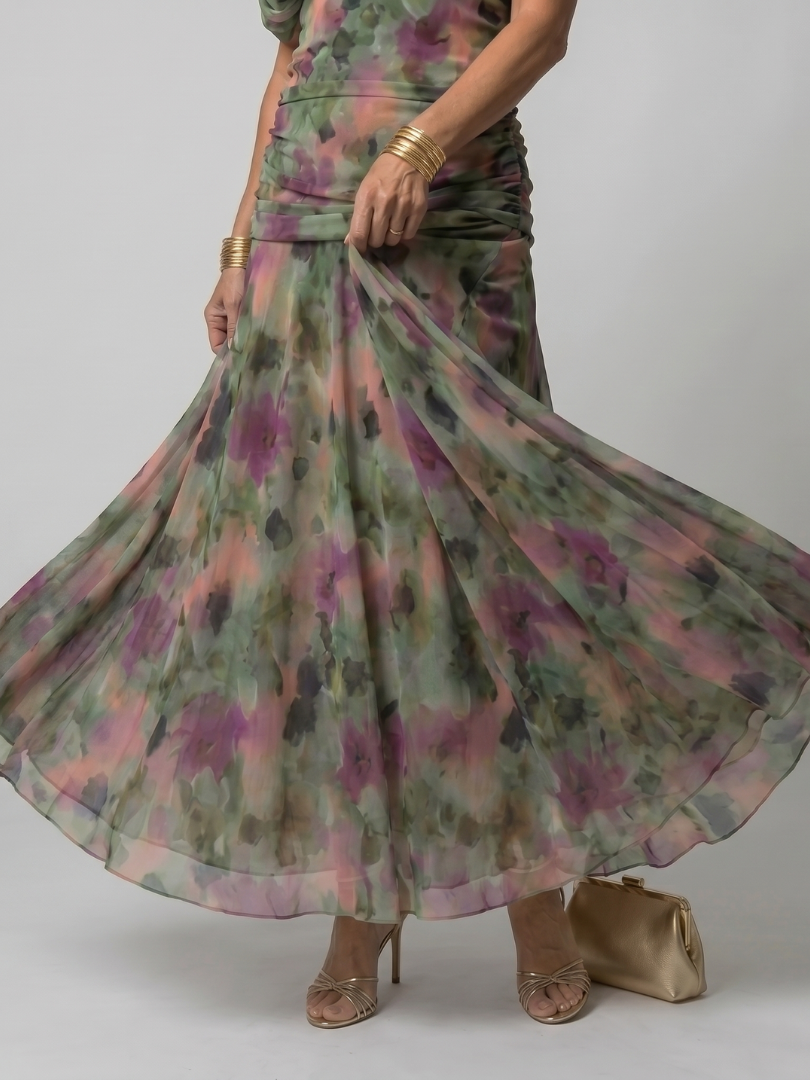 Samantha™ | Tummy-Flattering Midi Dress