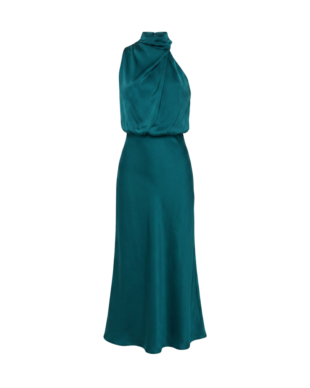 Satin Curtain Dress