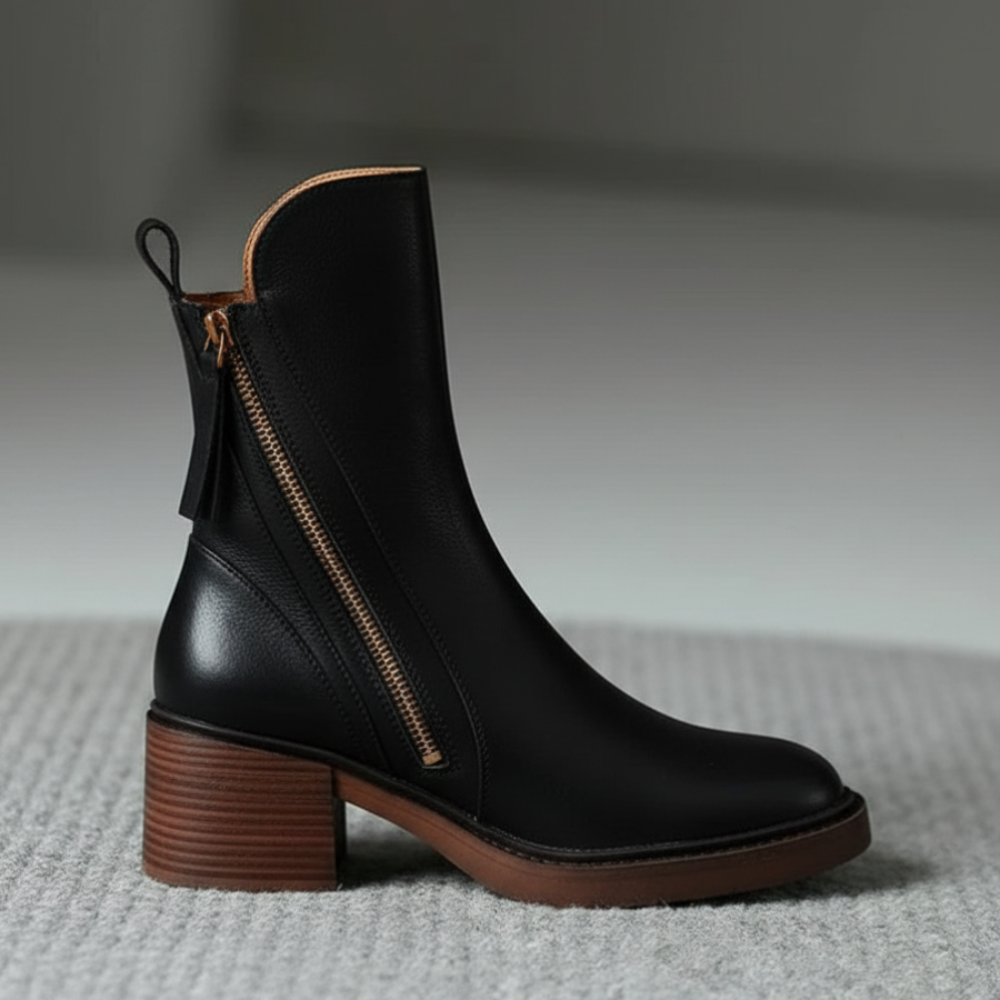 Beverly™ | Orthopedic Ankle Boots with Block Heel 12