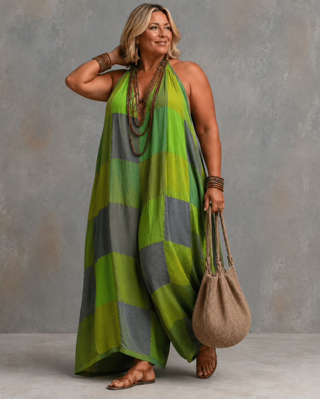 Elora™ | Bohemian Patchwork Jumpsuit