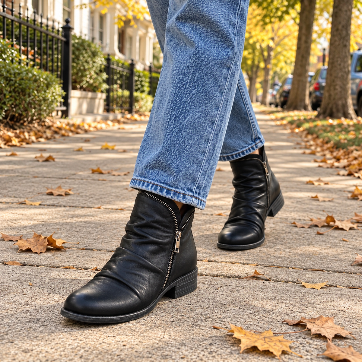 Linda™ | Orthopedic Ankle Boots with Side Zipper