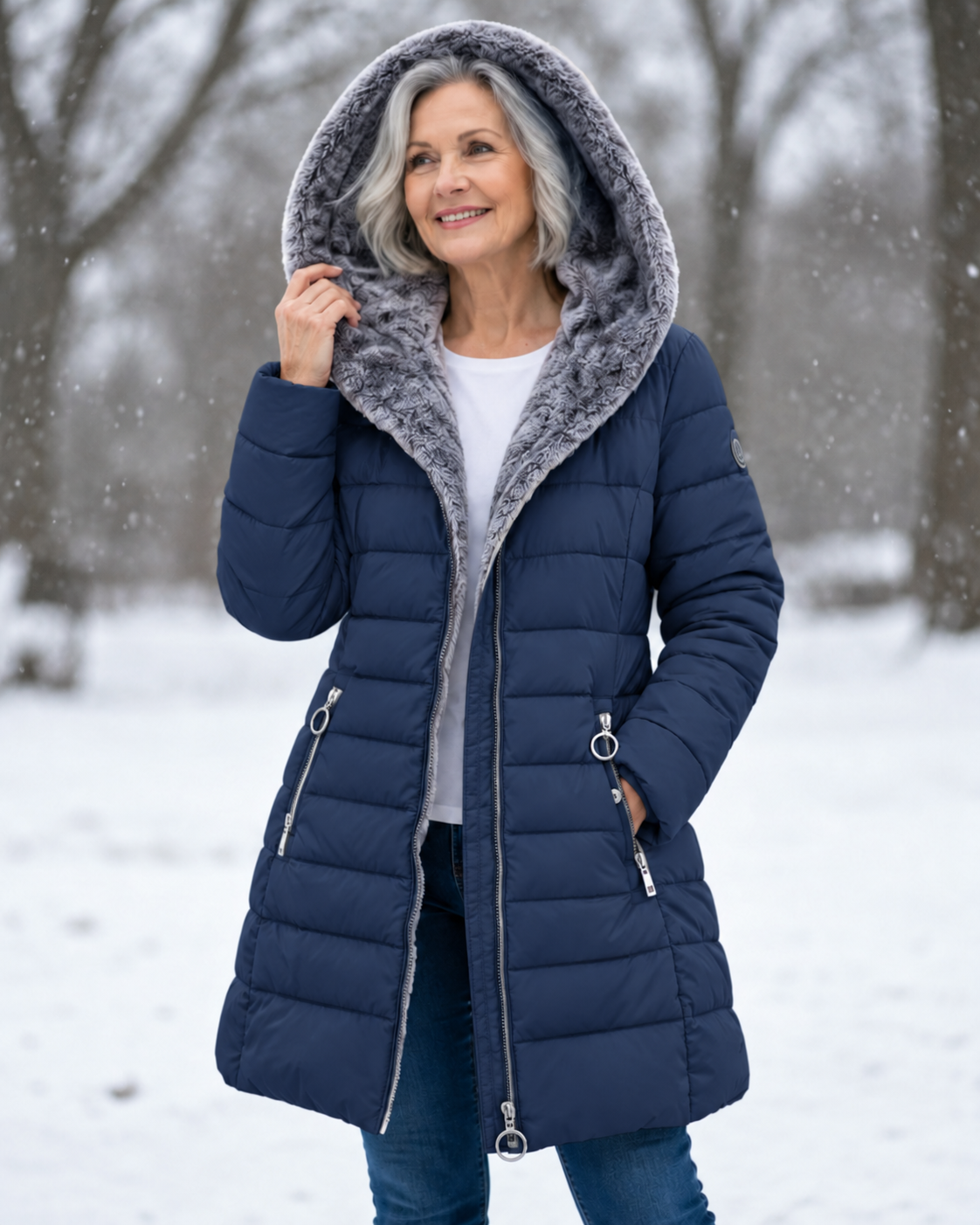 Lily™ | Warm Padded Winter Jacket with Hood
