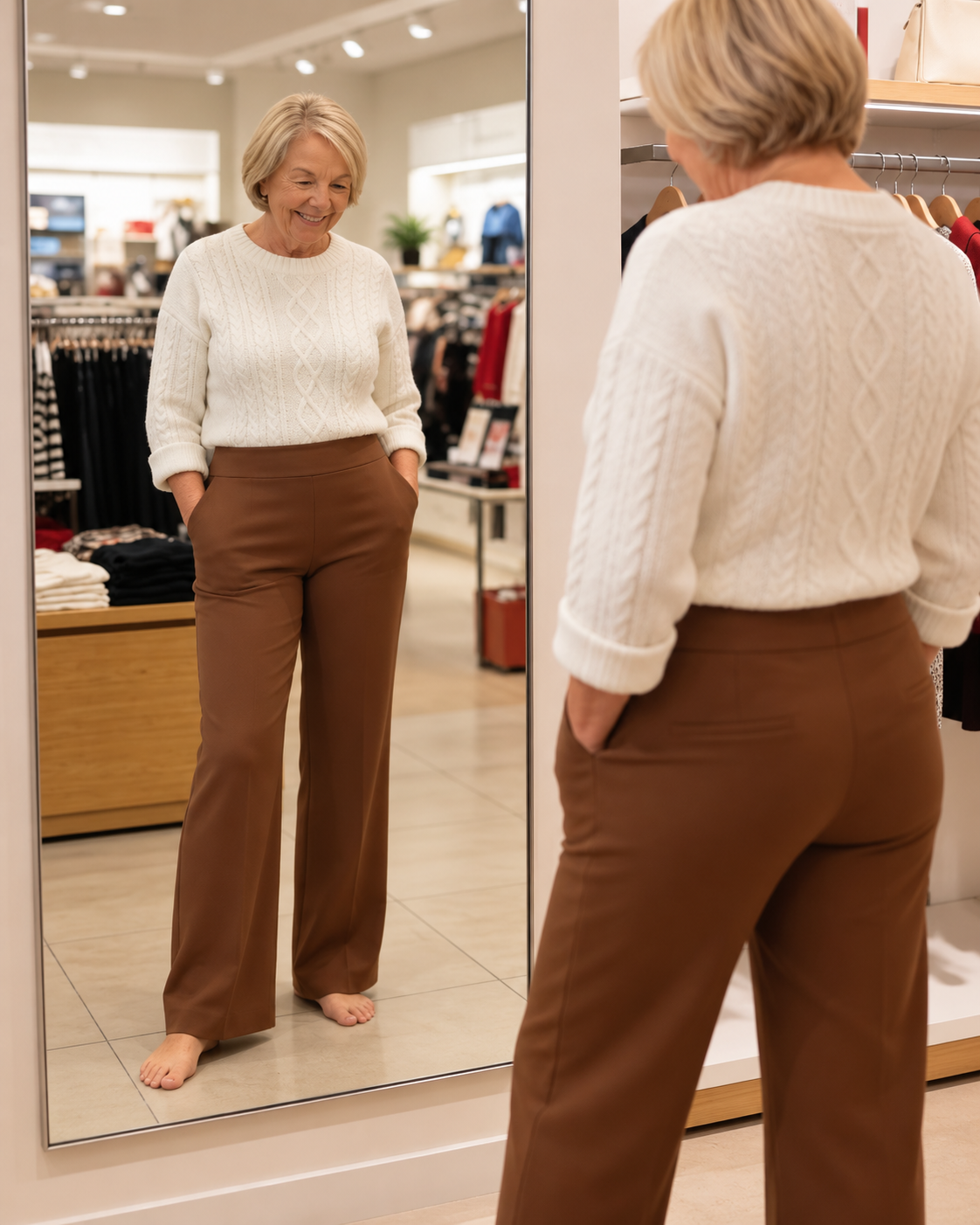 Lily™ | Comfortable Stretch Pants With Wide Legs (1+1 FREE)