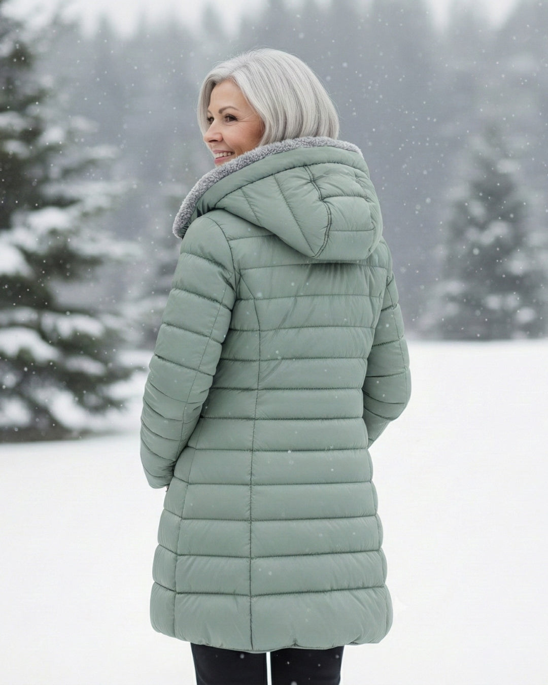 Marilyn™ | Warm Padded Winter Jacket with Hood 12