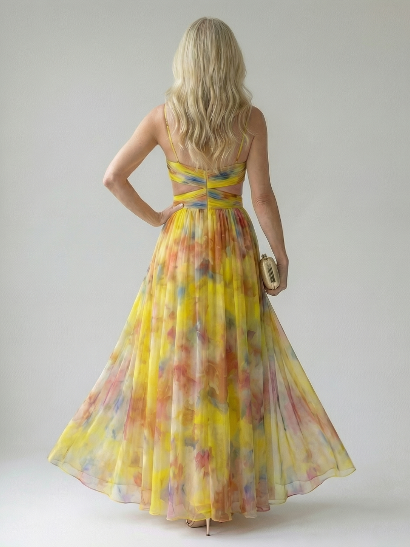 Megan™ | Tummy-Flattering Wrap Maxi Dress
