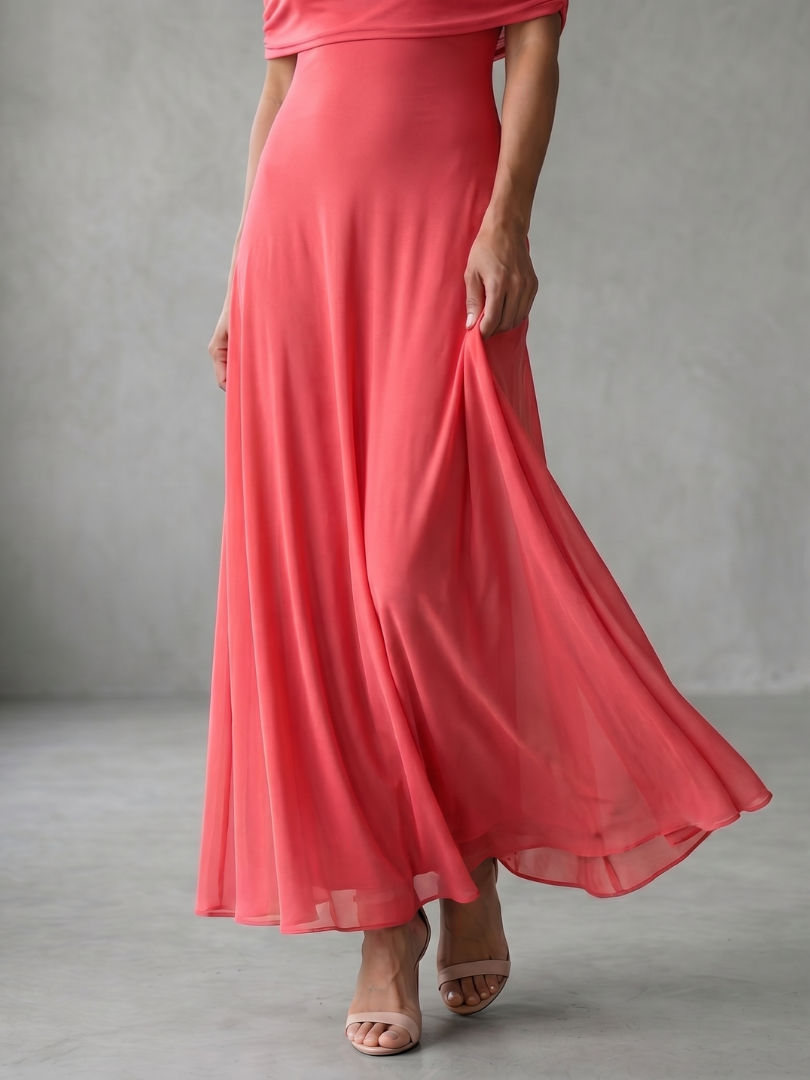 Bailey™ | Tummy-Flattering Draped Midi Dress