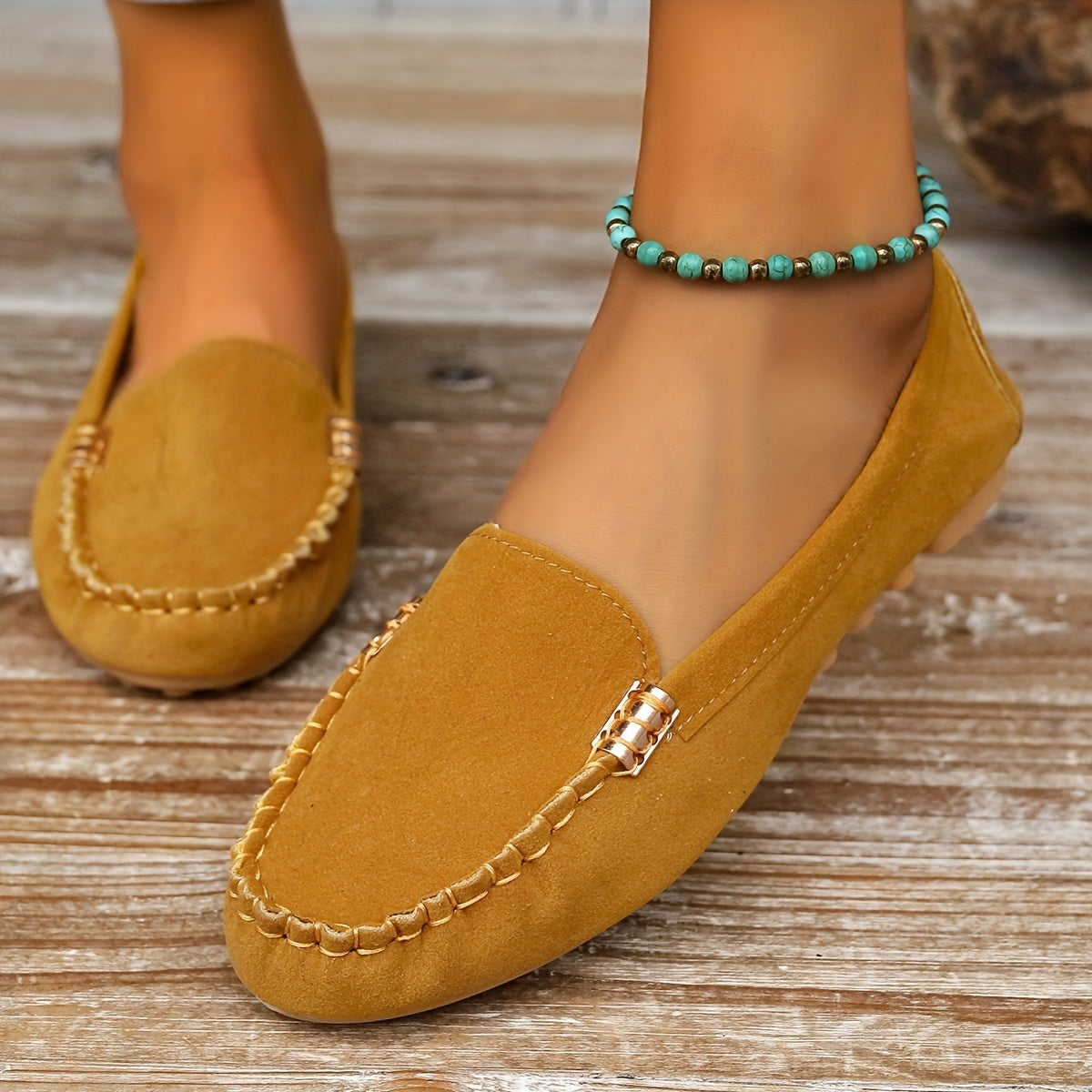 Maika™ | Moccasin-style Ballet Flats