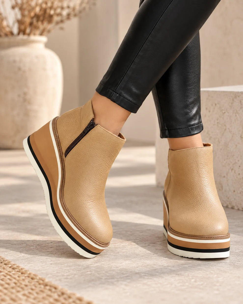 Brooklyn™ | Comfortable Orthopedic Ankle Boots