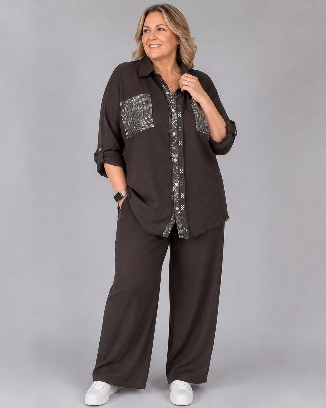 Lauren™ | Two-Piece Set With Sequin Details