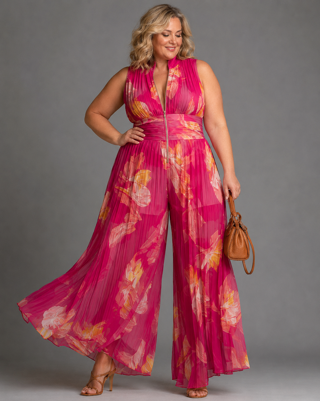 Natalie™ | Chic Halter Neck Jumpsuit