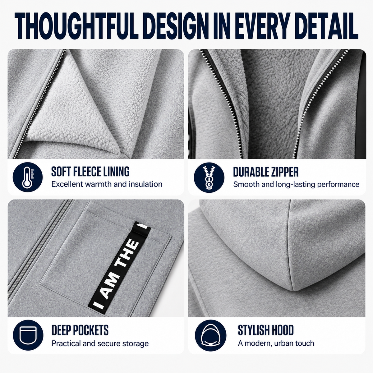 Leah™ | Comfortable Hoodie Jacket