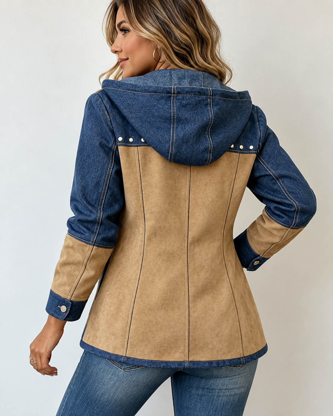 Susan™ | Comfortable Patchwork Jacket with Hood
