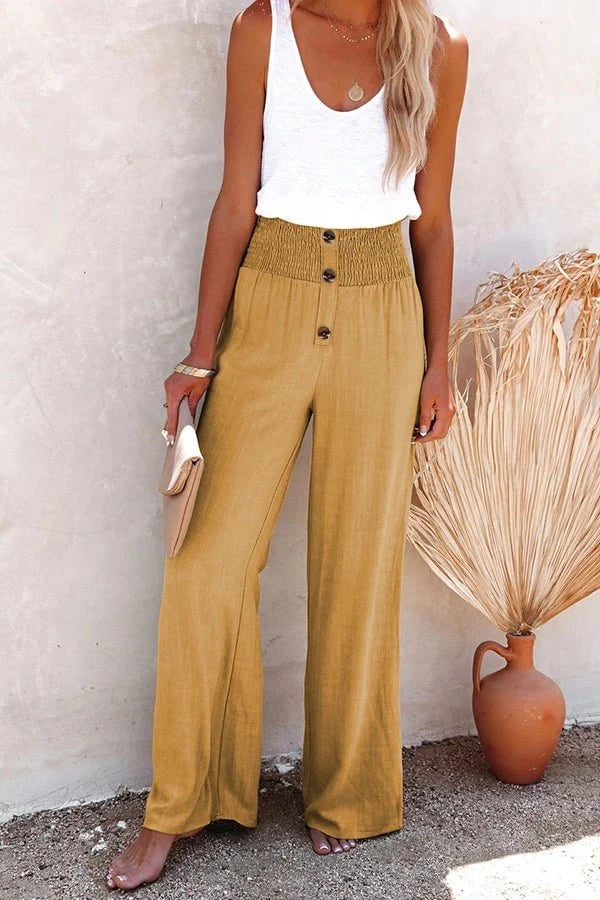 Riana - High Waist Relaxed Pants