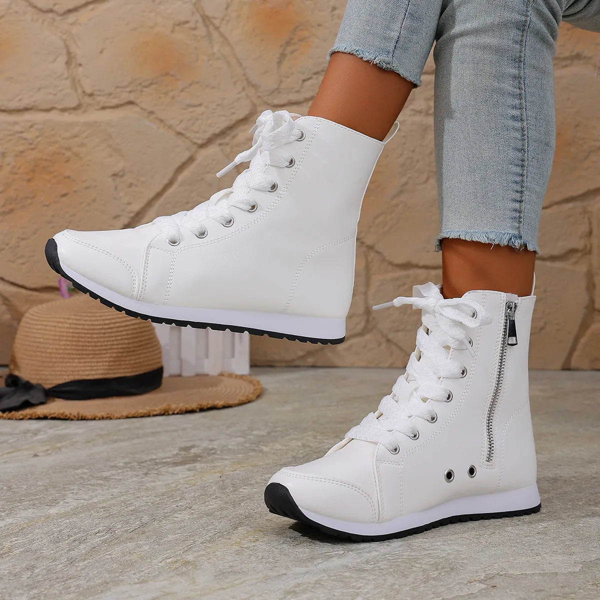 Donna™ | Comfortable Orthopedic Ankle Boots with Zipper 8
