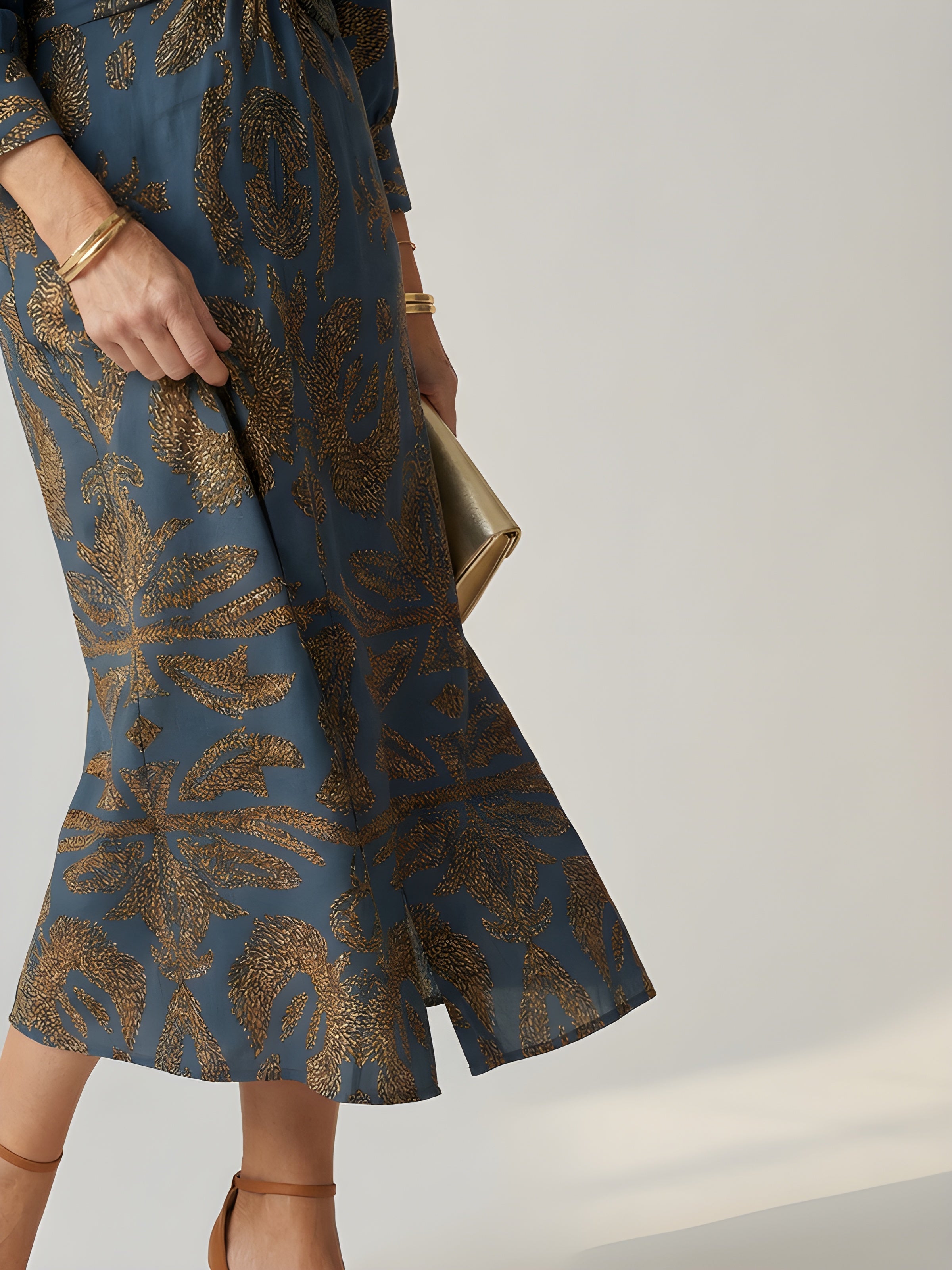 Alisson | Elegant Wrap Midi Dress