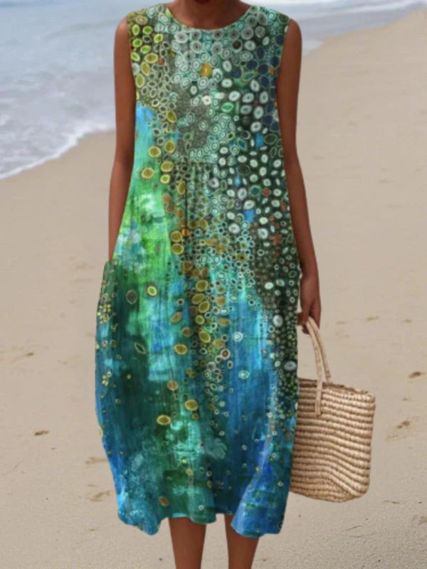 Erika | Reef Midi Dress
