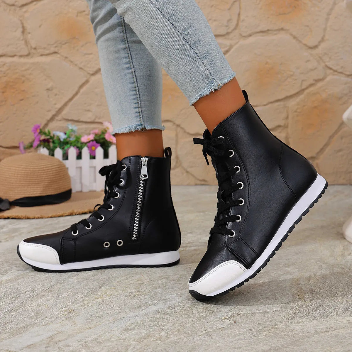 Donna™ | Comfortable Orthopedic Ankle Boots with Zipper 2