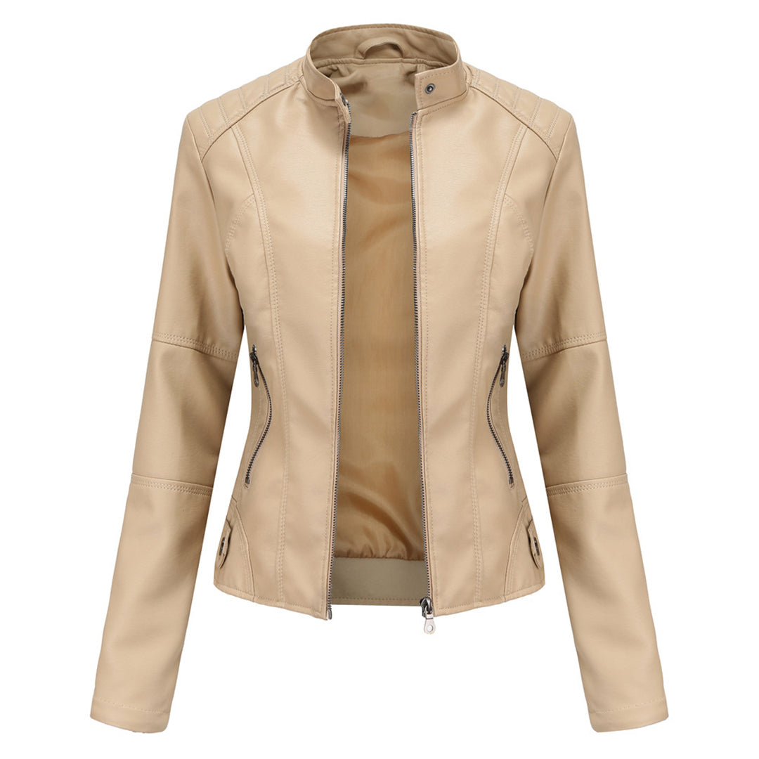 Paisley™ | Classic Fitted Leather Jacket 4
