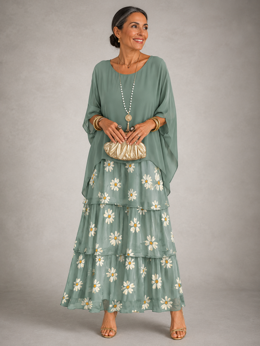 Heaven | Elegant Flowing Maxi Dress