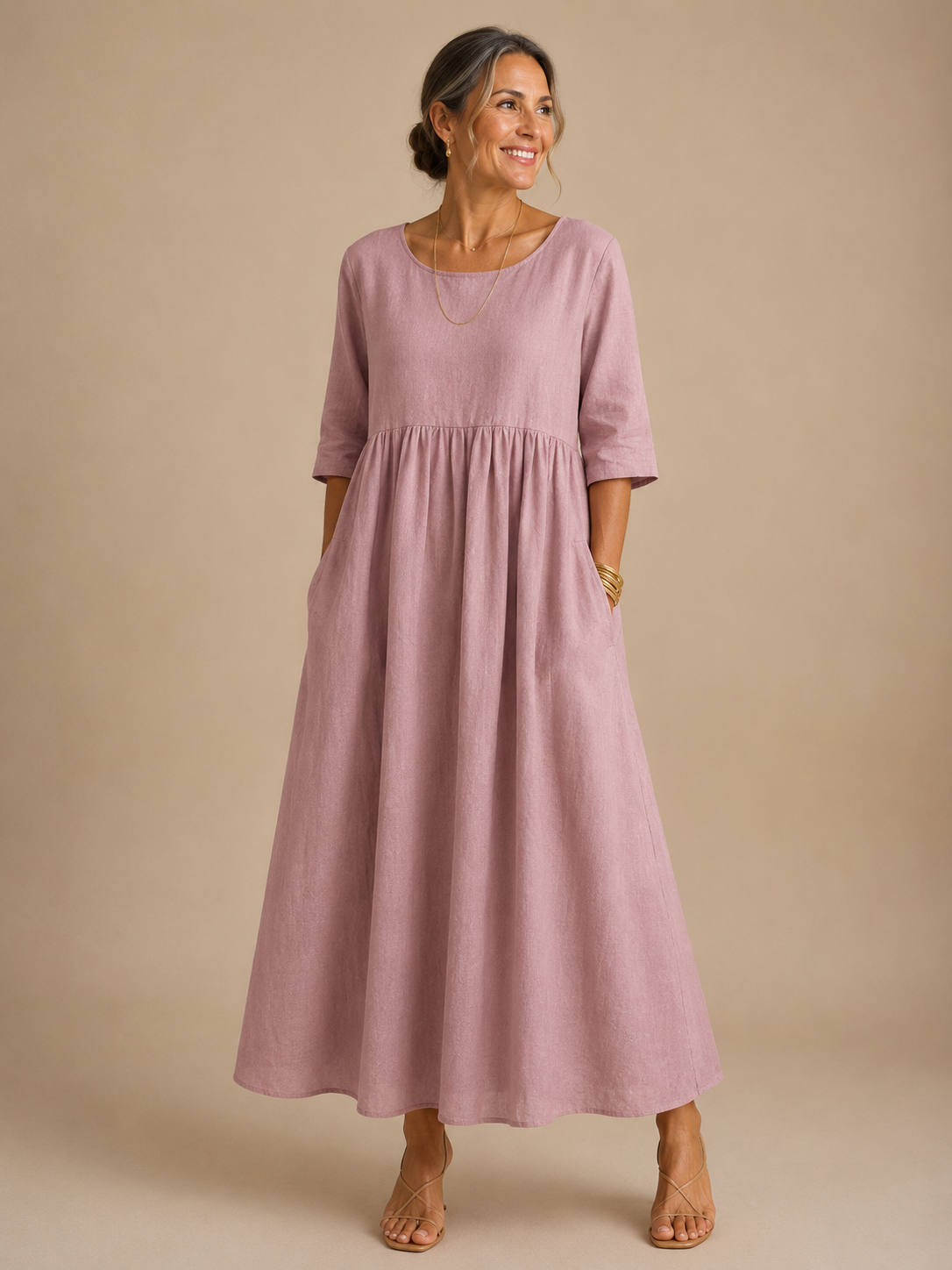 Estella™ | Flattering Everyday Tummy Flattering Dress