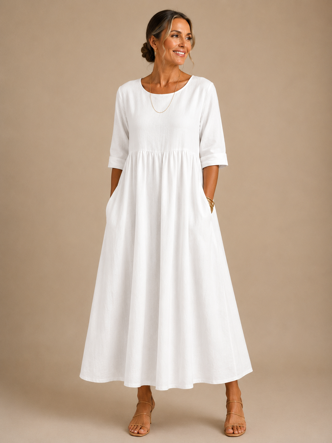 Estella™ | Flattering Everyday Tummy Flattering Dress