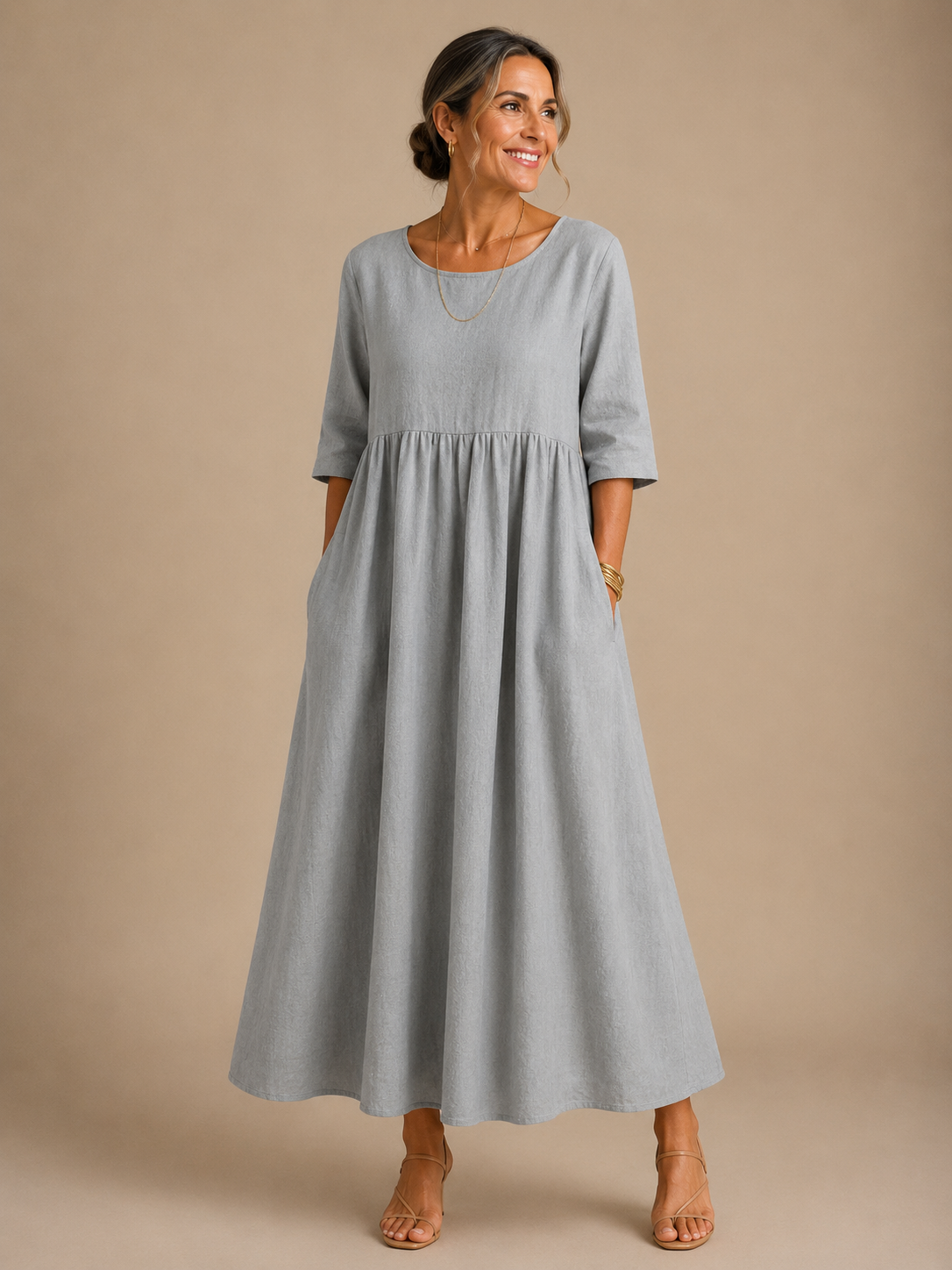 Estella™ | Flattering Everyday Tummy Flattering Dress