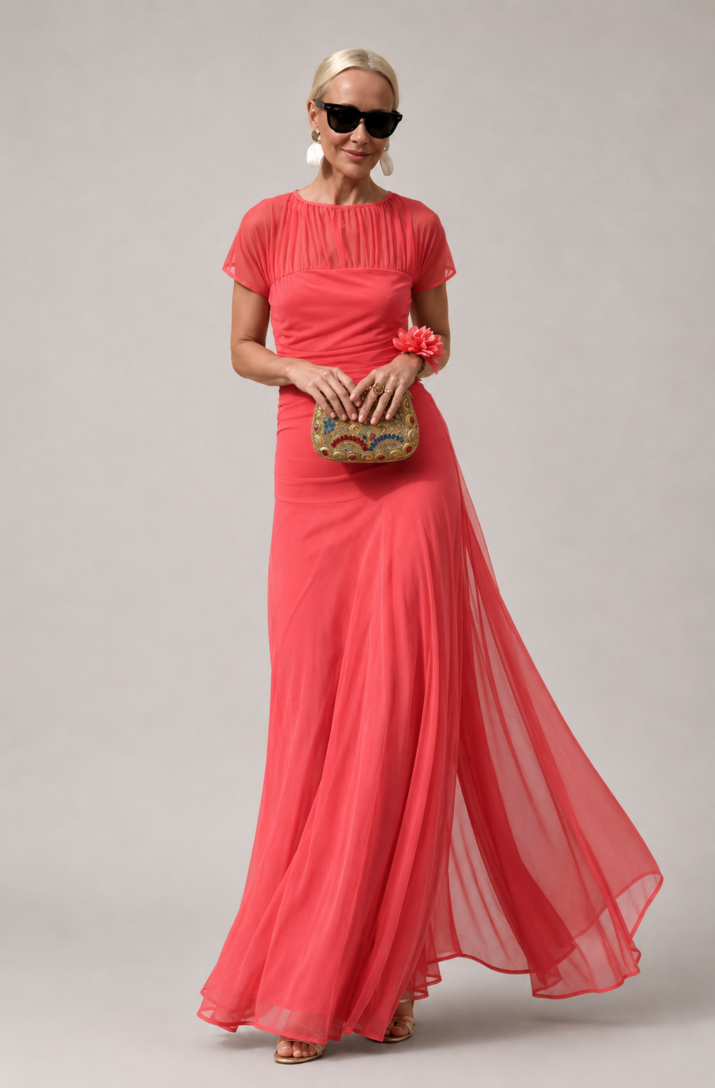Iyla | Elegant Chiffon Dress