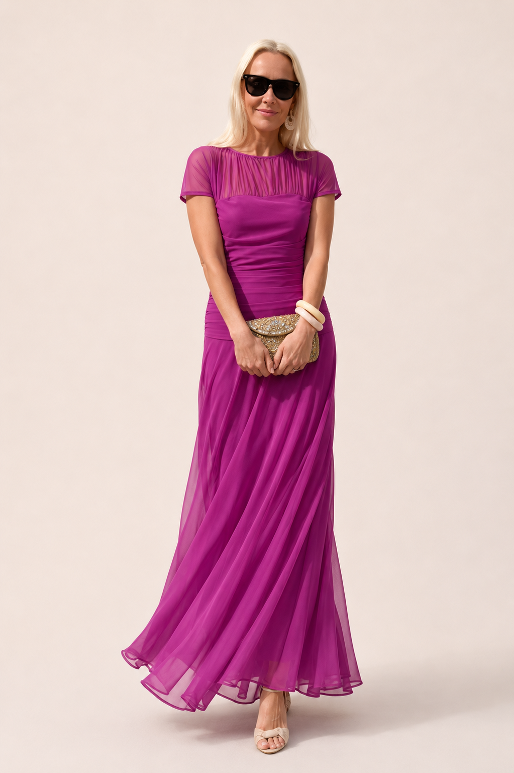 Iyla | Elegant Chiffon Dress