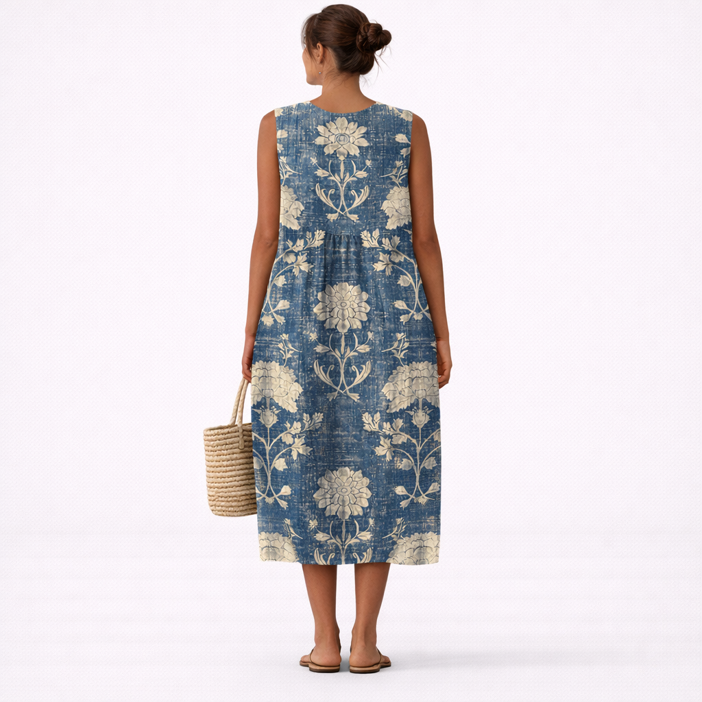 EVELYN | Sleeveless Maxi Dress