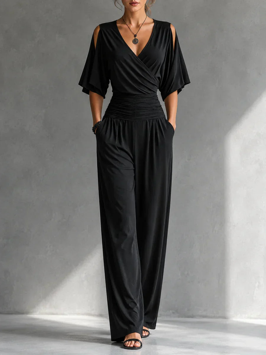 Lily™ | Elegant Jumpsuit With Wide Legs 8