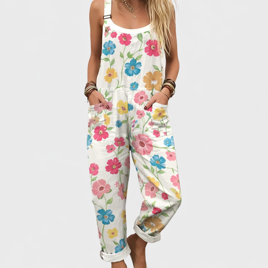 Comfortable Printed Jumpsuit