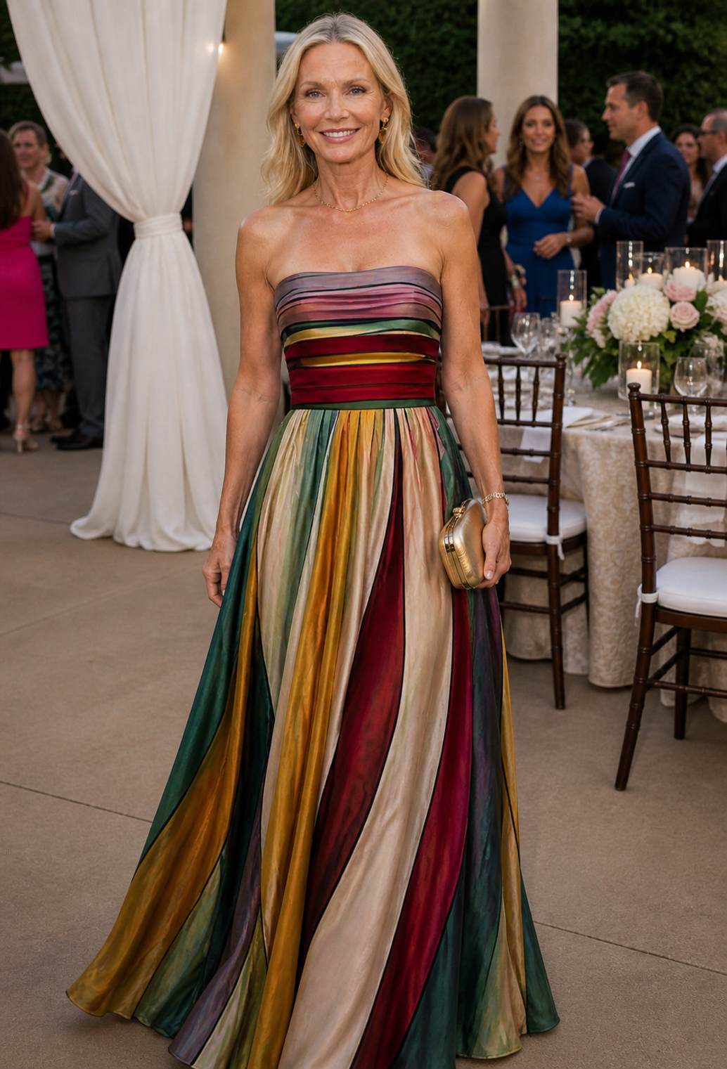 Sofía | Strapless A-Line Dress