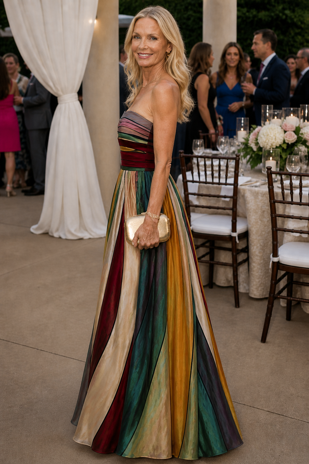 Sofía | Strapless A-Line Dress