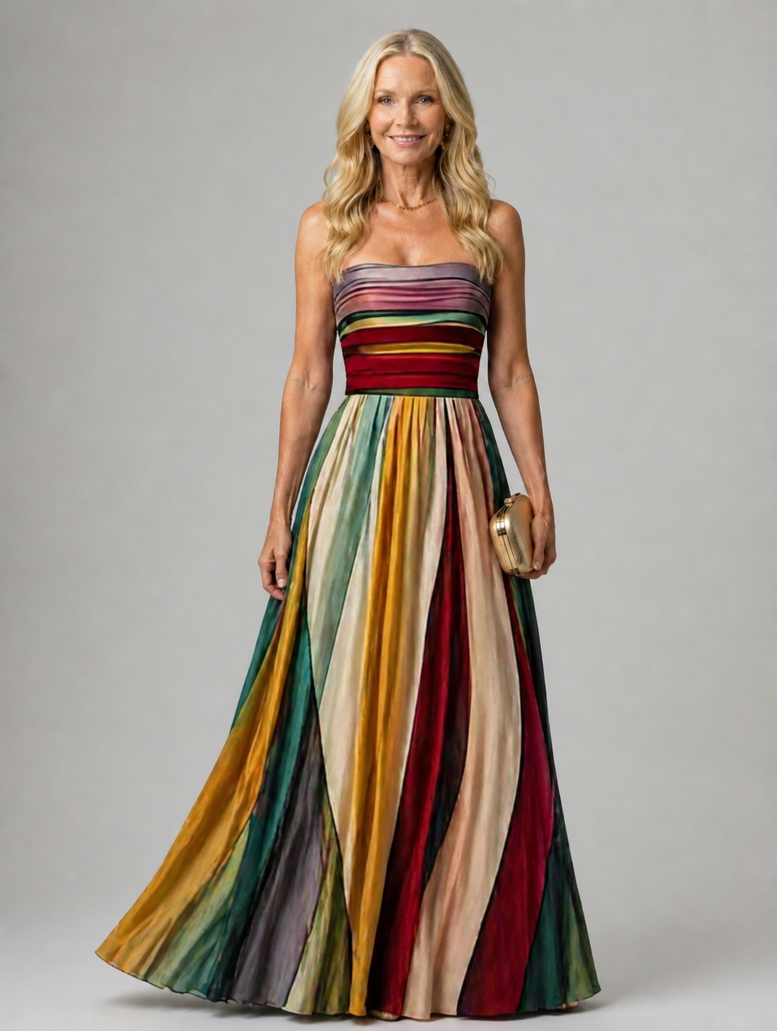 Sofía | Strapless A-Line Dress
