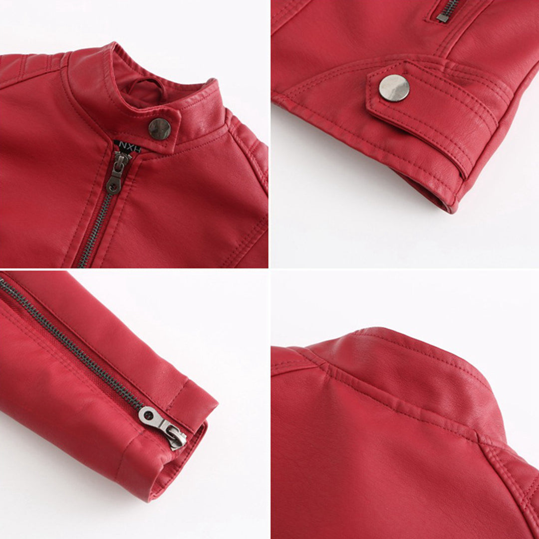 Paisley™ | Classic Fitted Leather Jacket 9