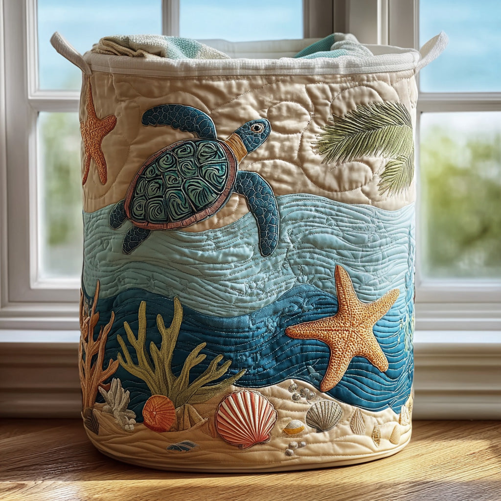 CORAL | COAST HARMONY LAUNDRY BASKET