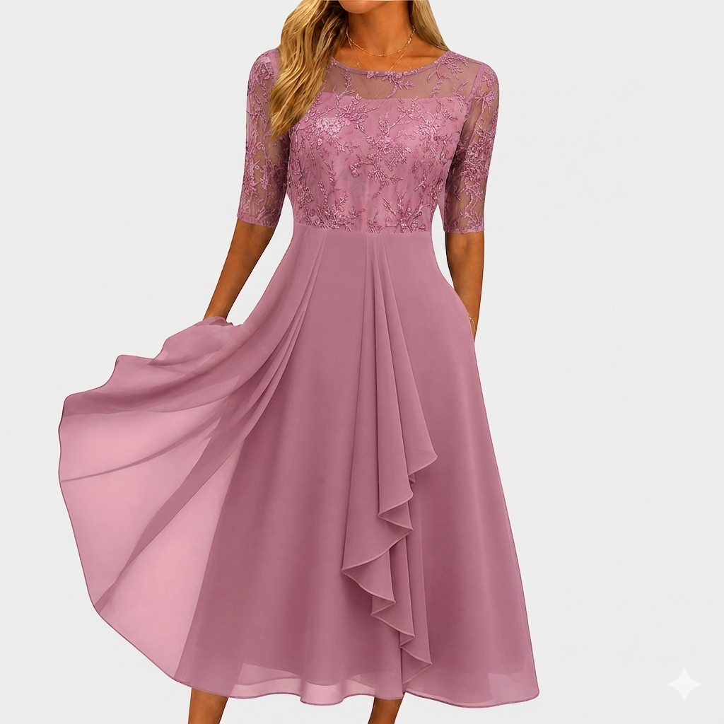 Blanca | Elegant Lace Dress