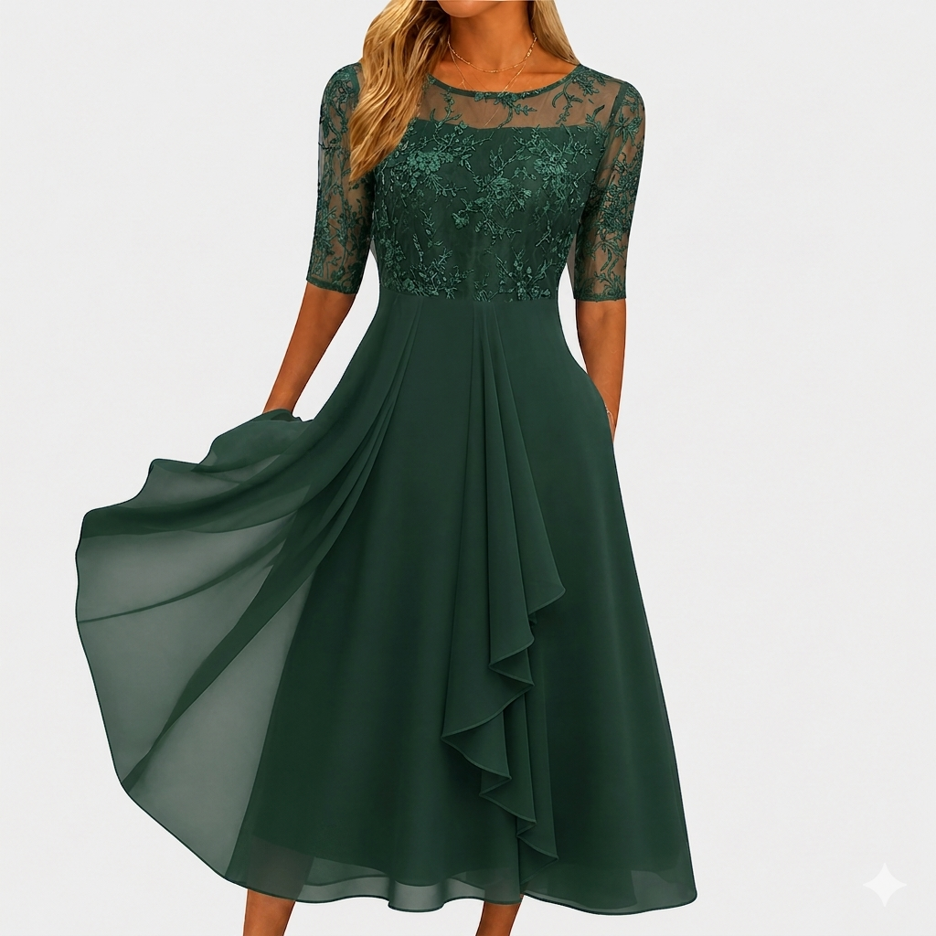 Blanca | Elegant Lace Dress