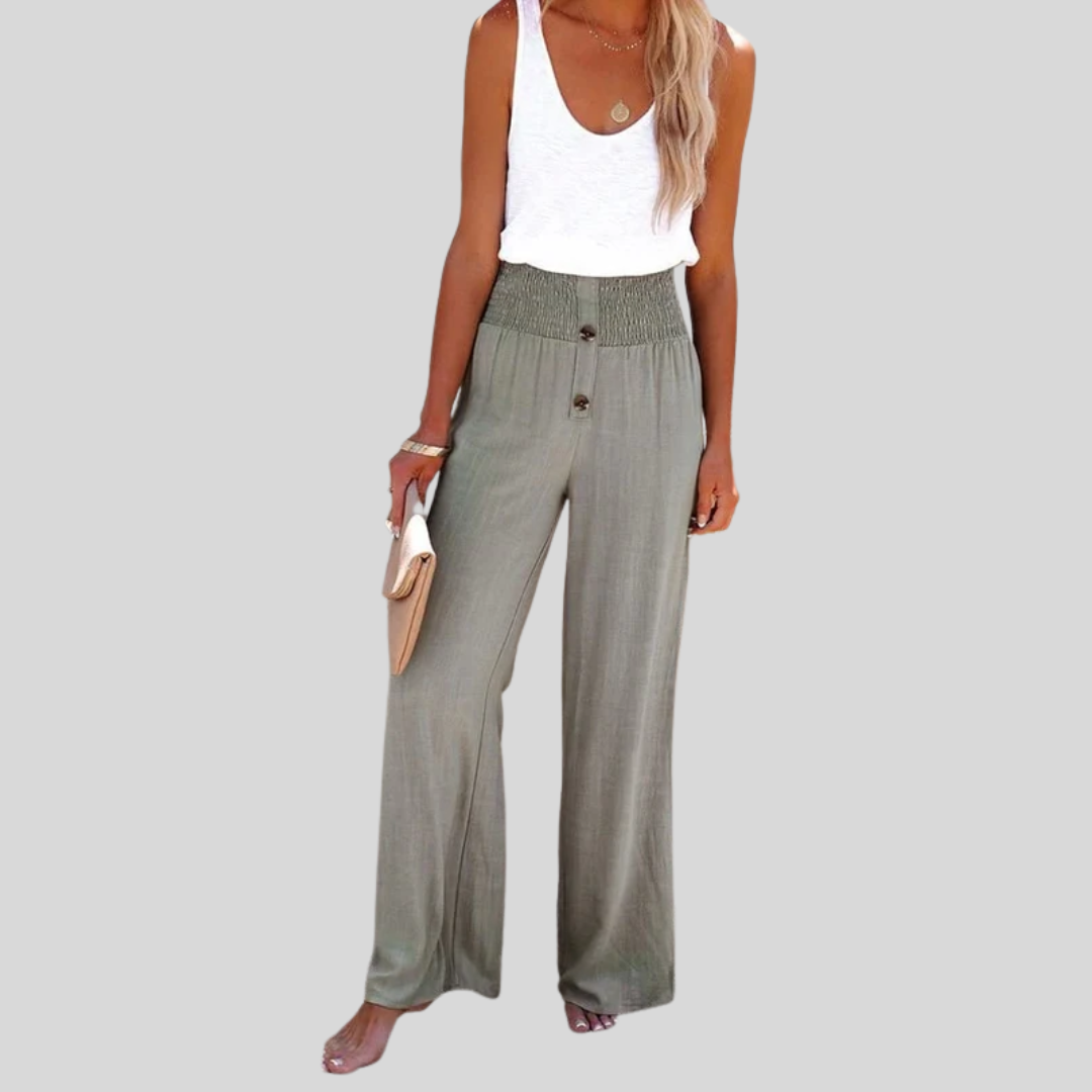 Riana - High Waist Relaxed Pants