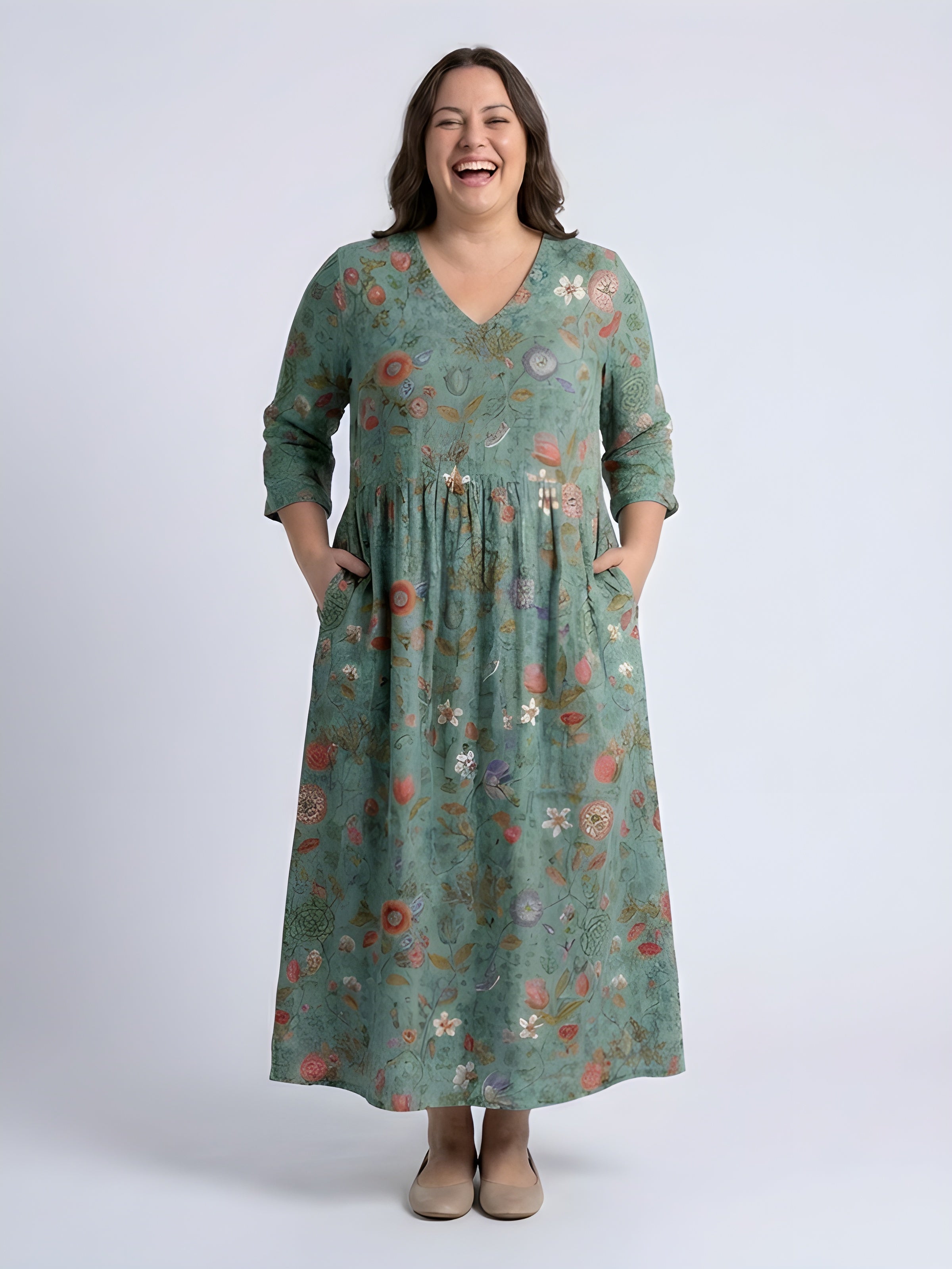 Marley | Elegant Floral Maxi Dress