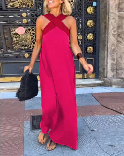 DELFINA | CROSS-CUT DRESS