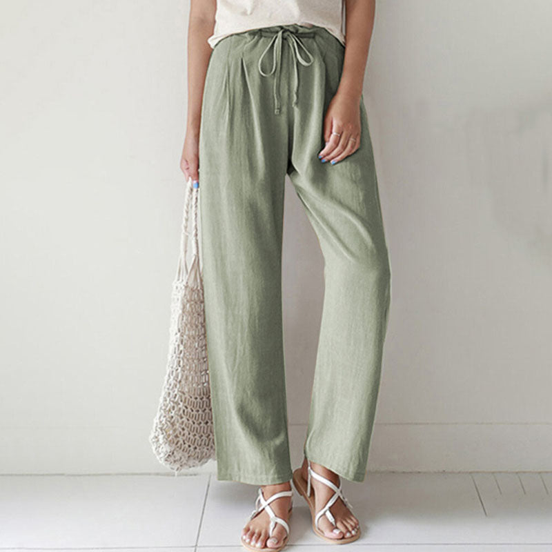 Vara - Relaxation Pants with Drawstrings