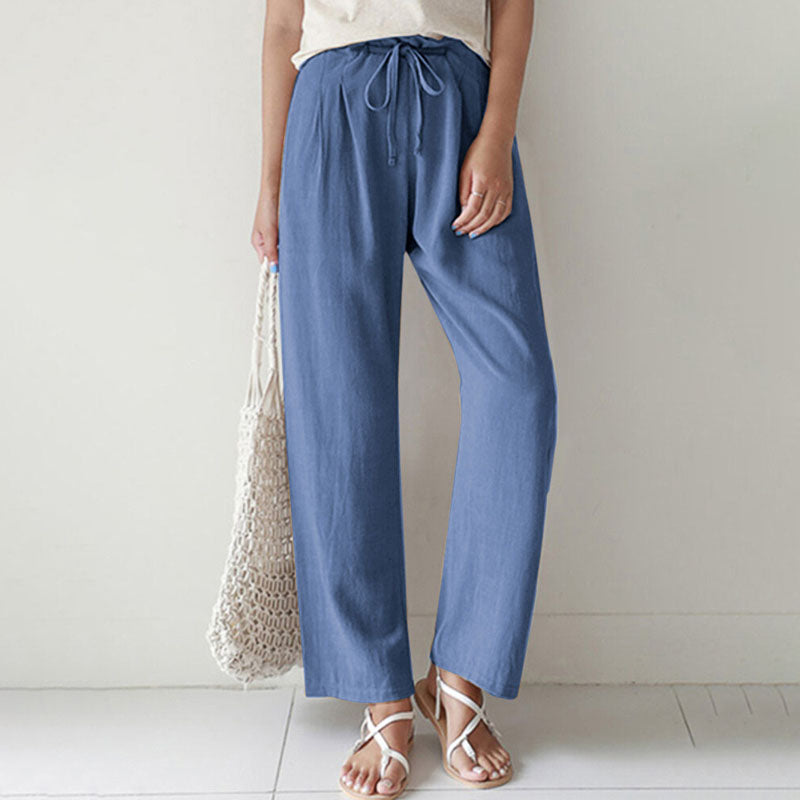 Vara - Relaxation Pants with Drawstrings