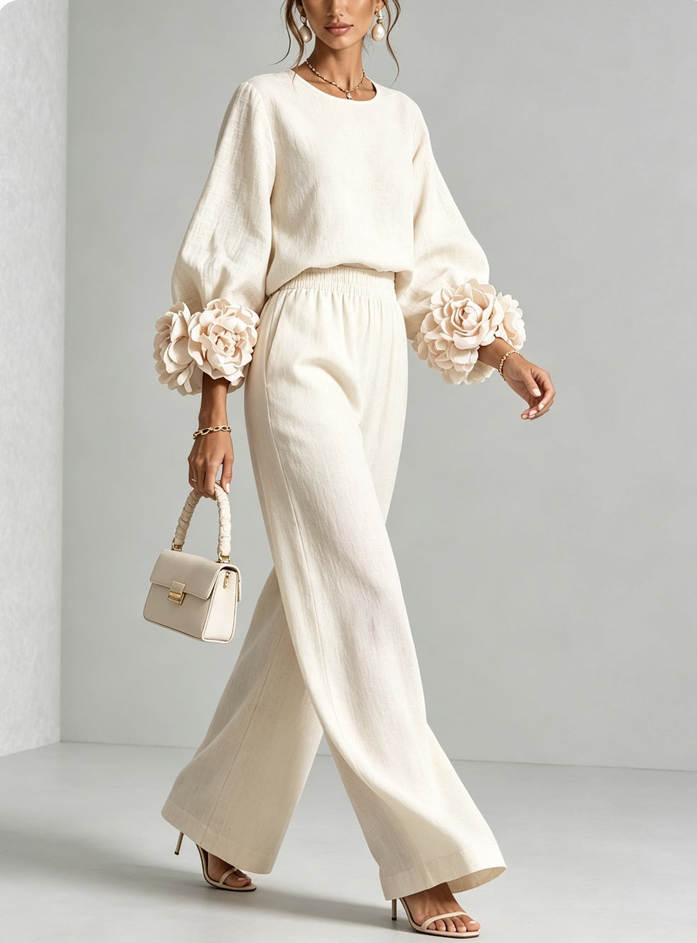 Lily™ | Comfortable Matching Set With Flowers