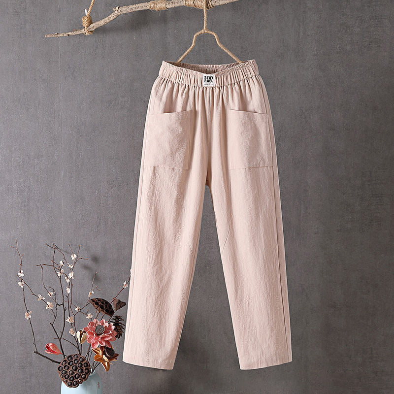 Alyra - Relaxed Pants with Pockets