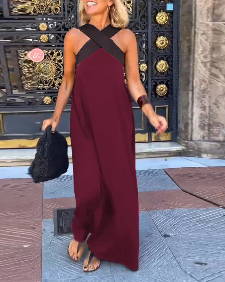 Delphine™ | Cross-Over Dress